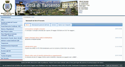 Desktop Screenshot of comune.tarcento.ud.it